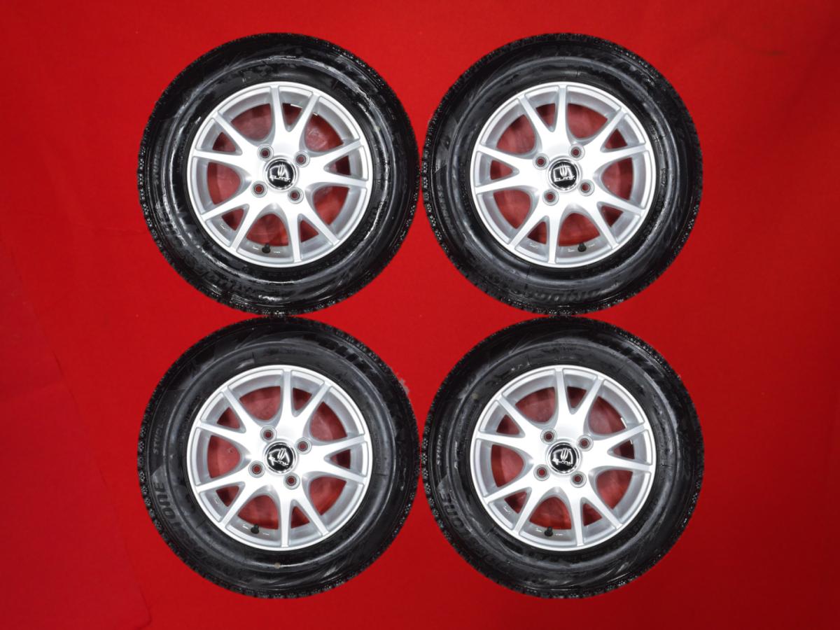 ブリヂストン ブリザック VRX2 BRIDGESTONE BLIZZAK VRX2 145/80R13 75Q CLAW X-1 4Jx13 +43 4/100 シルバー(銀色)系 ワゴンR スティングレー ムーヴ ラテ ムーヴ コンテ アルト ラパン ショコラ ピクシス エポック タント カスタム MRワゴン プレオ バン アルト ECO キャロ｜中古タイヤ・ホイールの太平タイヤ