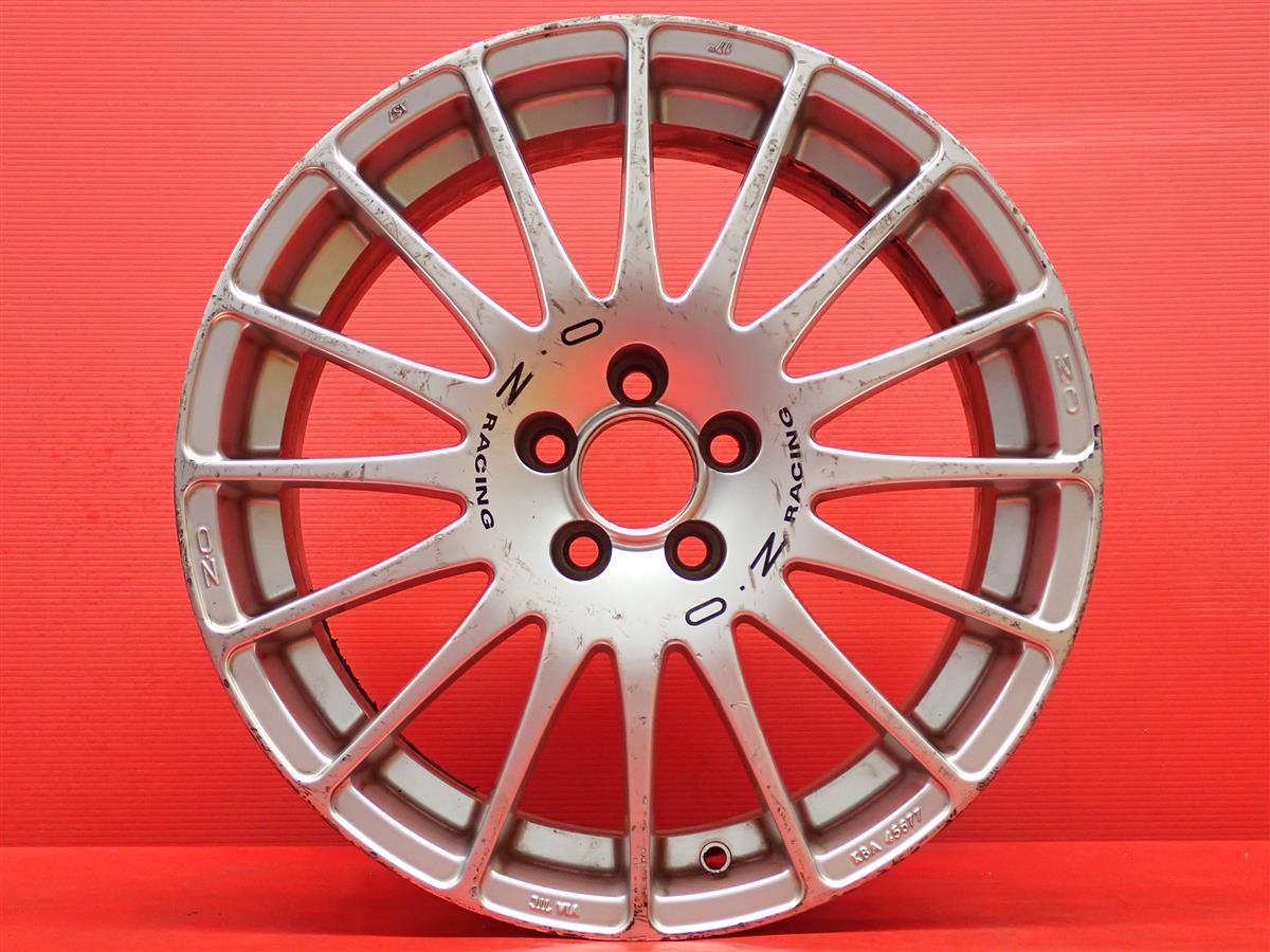 楽天市場】O-Z フッツーラ モノブロック 7Jx17 +50 5/100 シルバー