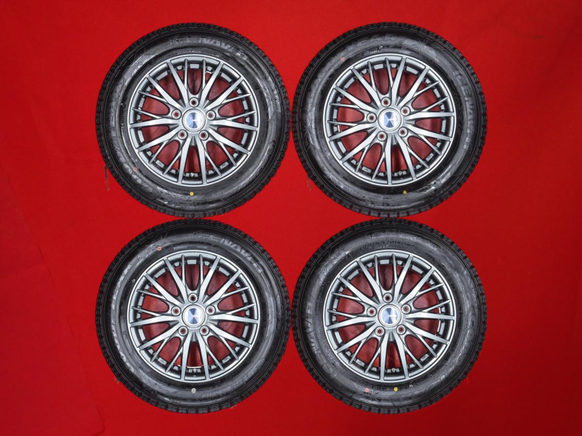 グッドイヤー アイスナビ 6 GOODYEAR ICENAVI 6 195/65R15 91Q RAVRION RM01 6Jx15 +53 5/114.3 ガンメタ系 プレマシー S-MX ステップワゴン スパーダ アイシス ラフェスタ ハイウェイスター センティア エスクァイア ミレーニア ステップワゴン アヴァンシア ノア アコード｜中古タイヤ・ホイールの太平タイヤ