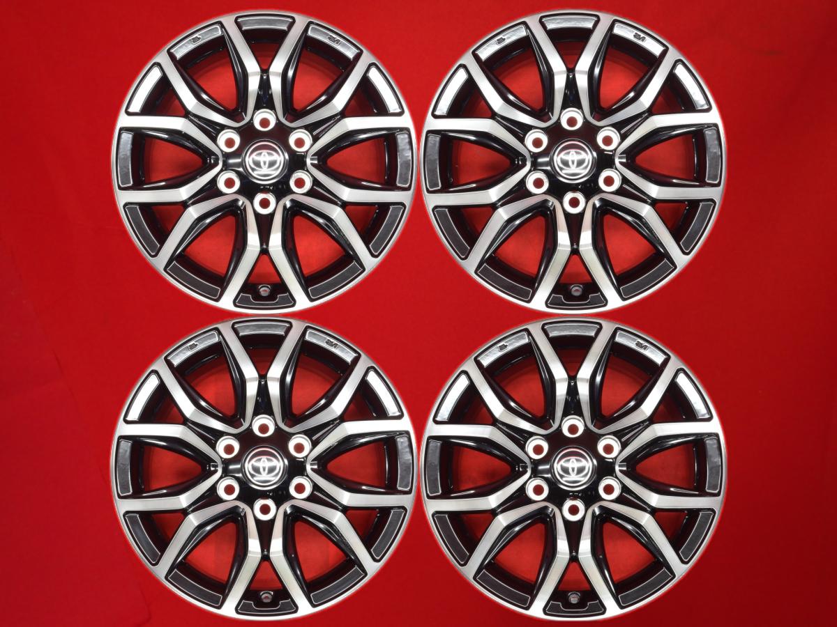 ハイラックス GRスポーツ純正 18インチアルミホイル センターキャップ付き 楽天市場】トヨタ 新型 ハイラックス GRスポーツ 純正アルミ