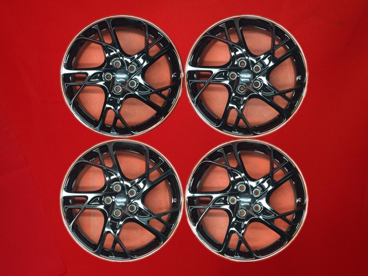 ルノー メガーヌ RS ルノー スポール ( DZF4R ) 純正 8.25Jx19 +65 5/114.3 ブラック(黒色)系|中古タイヤ・ホイールの太平タイヤ