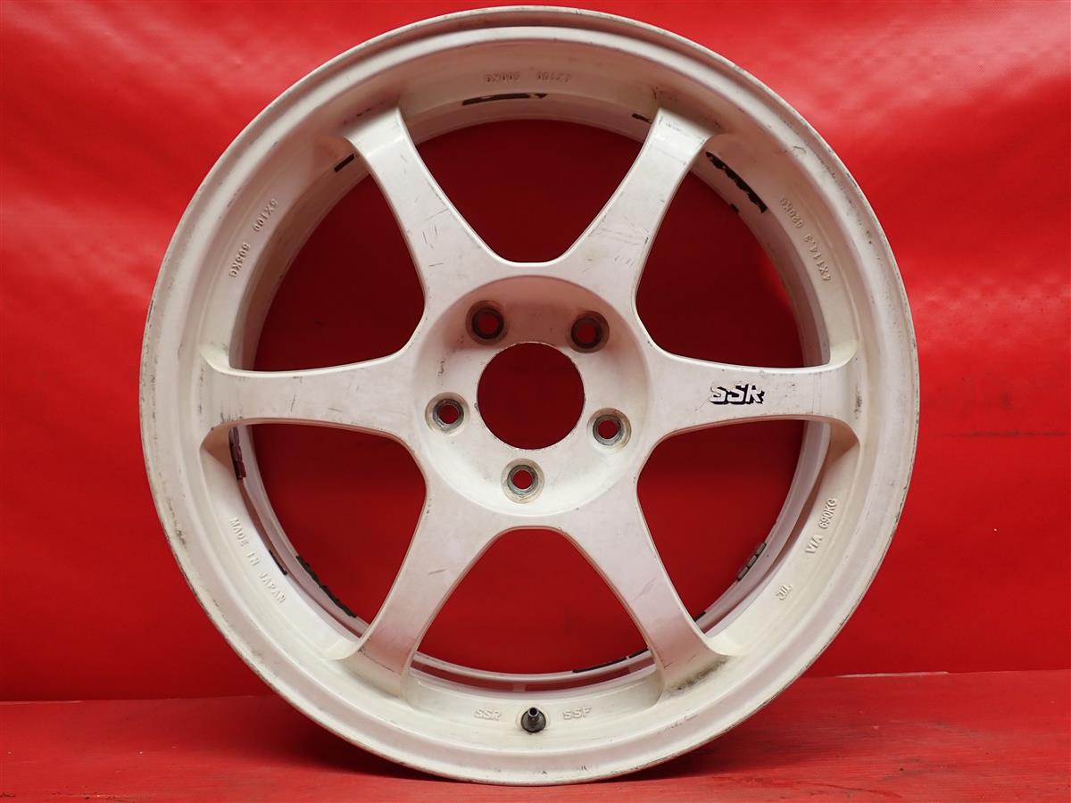 楽天市場】SSR タイプ C 8.5Jx17 +55 5/114.3 ホワイト(白色)系 : 中古 