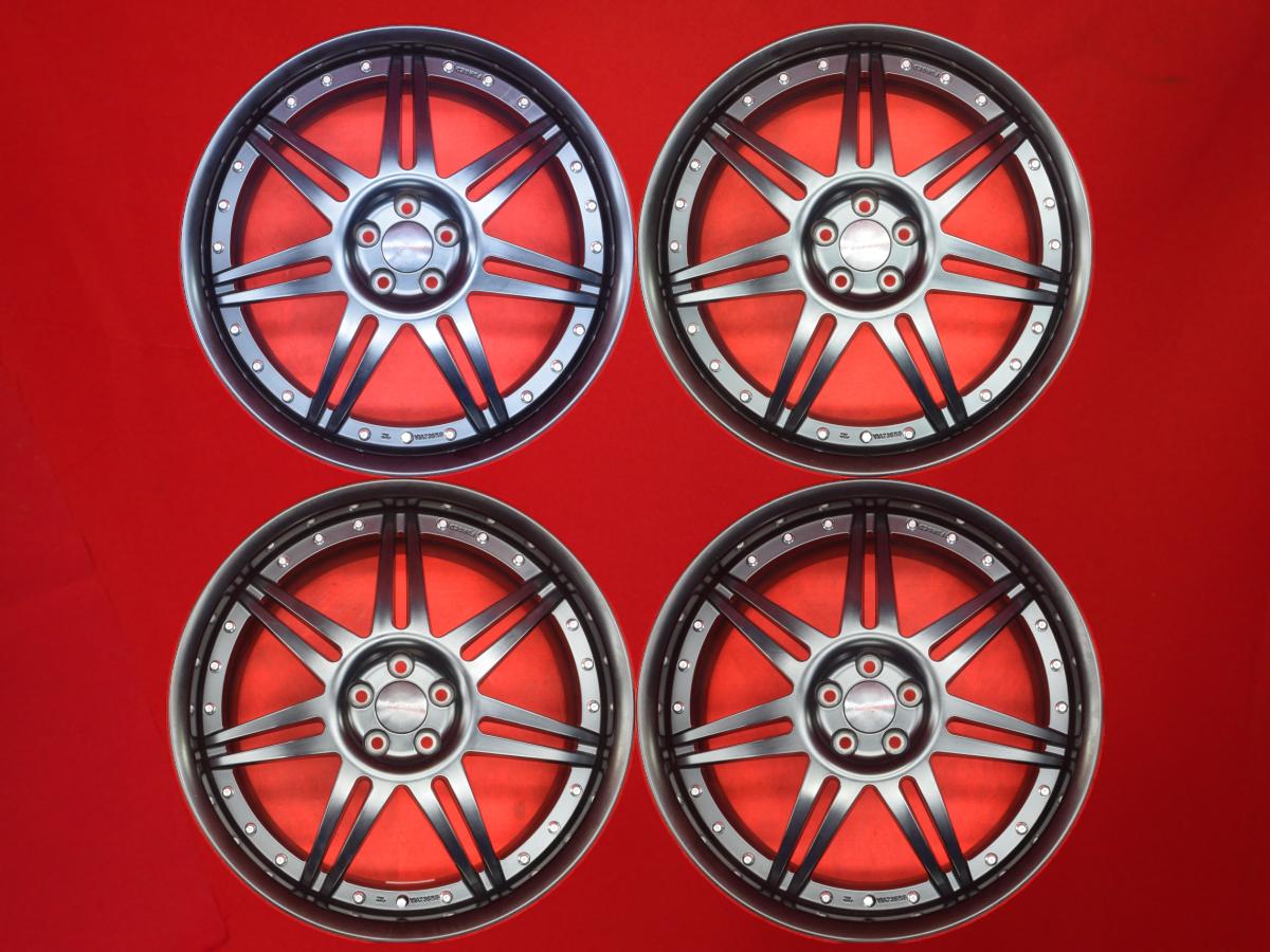 HYPER FORGED(ハイパー フォージド) HF102R 8/9Jx19 +43 5/100 ブラック(黒色)系 86 BRZ｜中古タイヤ・ホイールの太平タイヤ