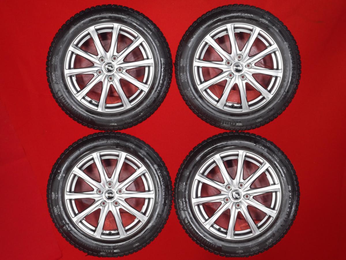 コンチネンタル コンチ バイキング コンタクト6 CONTINENTAL ContiSportContact 6 215/60R17 96T 10スポークタイプ 1P 7Jx17 +55 5/114.3 ガンメタ系 CR-V ラッシュ オデッセイ エルグランド エリシオン MPV エスティマ クロスロード エスティマ ハイブリッド ビーゴ エリシ画像