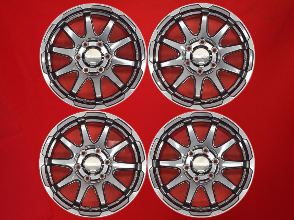 Circlar(サーキュラー) C10X 8Jx17 +20 6/139.7 ガンメタ系 ハイラックスサーフ FJクルーザー ハイラックス ランドクルーザー プラド｜中古タイヤ・ホイールの太平タイヤ