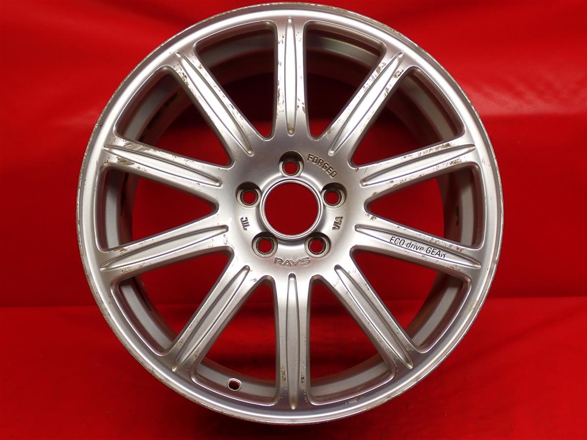 ECO drive GEAR SUPER ECO 16/17inch 7Jx17 +50 5/100 シルバー(銀色)系