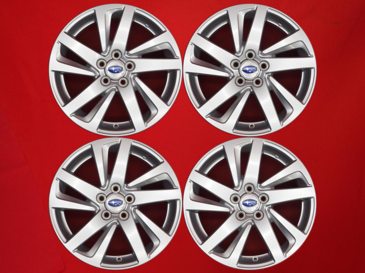 インプレッサ G4(GJ2-3)1.6i-S純正 6.5Jx16 +48 5/100 シルバー(銀色)系 エクシーガ BRZ インプレッサ アネシス インプレッサ スポーツ インプレッサ G4｜中古タイヤ・ホイールの太平タイヤ