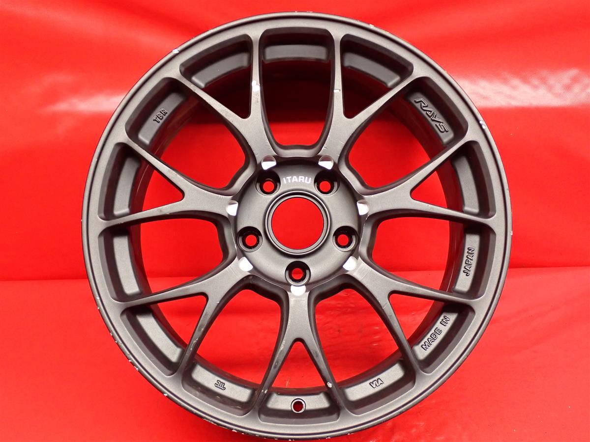 TBR ( TWO BROTHERS RACING ) ITARU-020 7.5Jx17 +40 5/114.3 ガンメタ系|中古タイヤ・ホイールの太平タイヤ