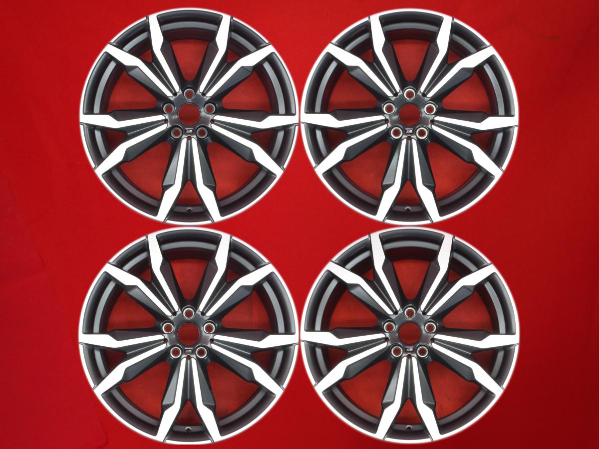 BMW X1 / X2 F48 / F39 純正 ダブルスポークスタイリング717M 8Jx20 +50 5/112 ガンメタポリッシュ(ガンメタ&ポリッシュ) X2 X1｜中古タイヤ・ホイールの太平タイヤ