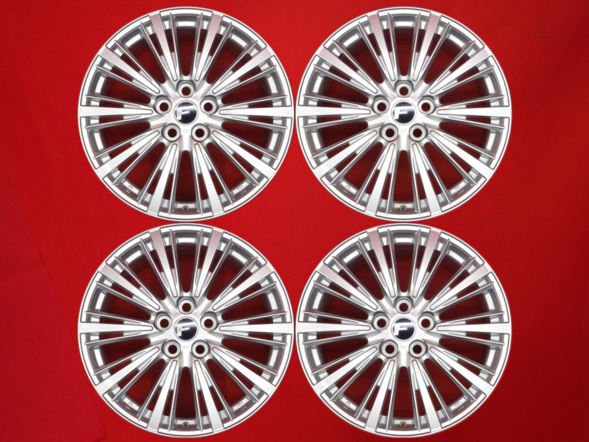 レアマイスター Lehrmeister L-F SPORT(エルエフスポーツ) 8.5Jx19 +35 5/120 シルバー(銀色)系 LS460L LS600h LS600h L LS460 LM500h ミライ|中古タイヤ・ホイールの太平タイヤ