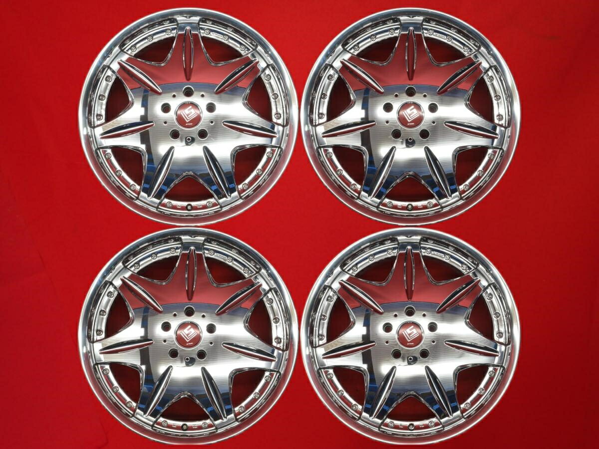 LS 207 3P 8Jx20 +25 5/120.65 ポリッシュ系 メッキ