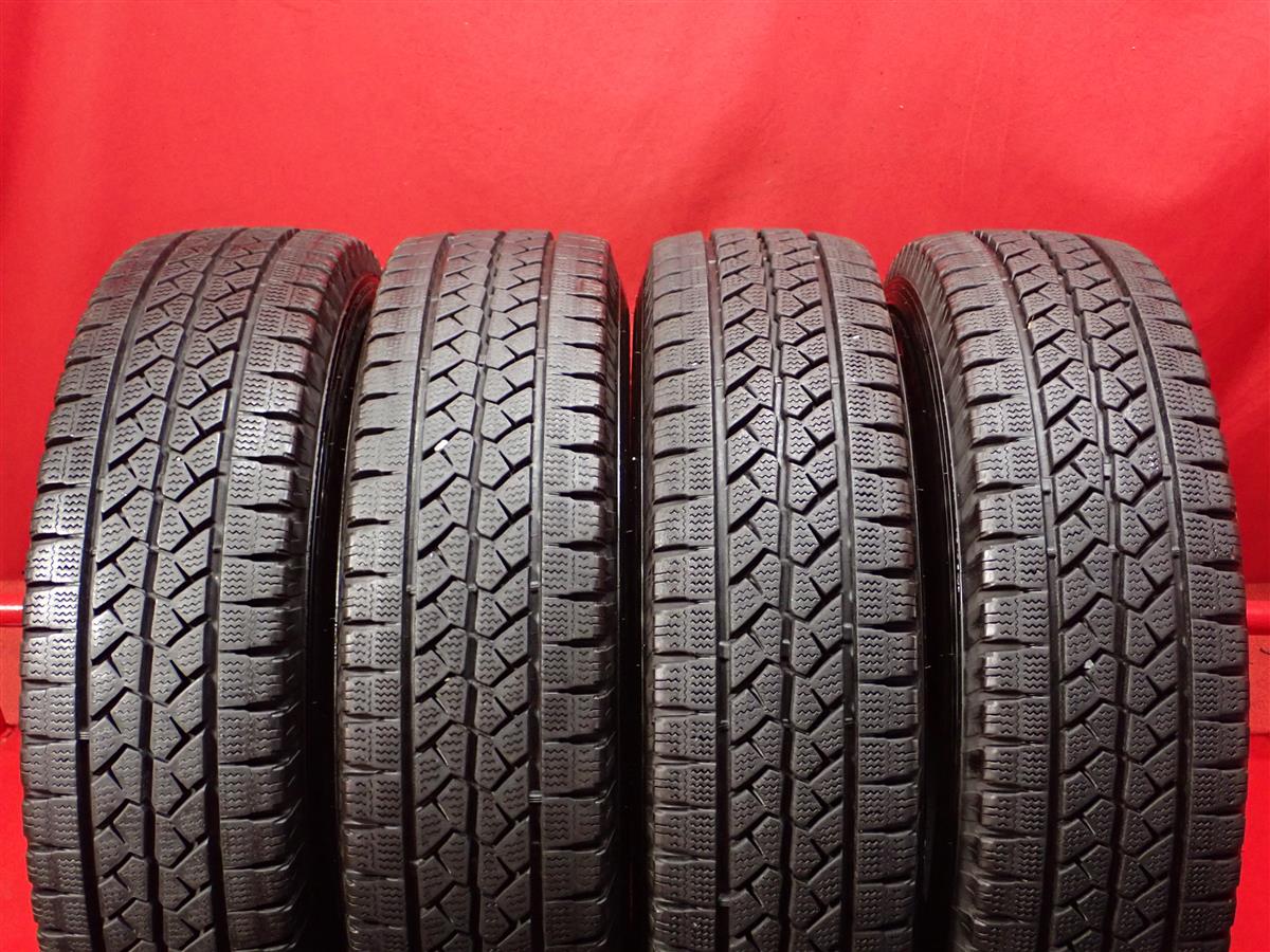 195/80R15 ブリヂストン　エコピア　RD613 ハイエース　キャラバン エコピア 送料無料 200系 ハイエース 純正 新車外し