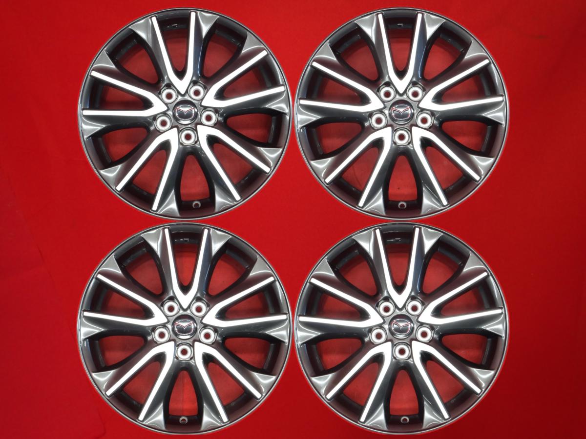 CX-3 (DK5系)XD Touring純正 7Jx18 +50 5/114.3 ガンメタポリッシュ(ガンメタ&ポリッシュ) CX-3 CX-5 CX-7｜中古タイヤ・ホイールの太平タイヤ