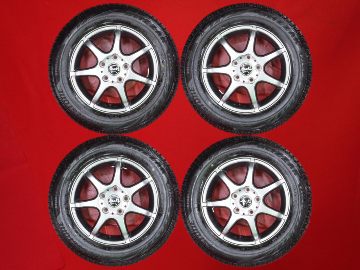 ブリヂストン ブリザック VRX2 BRIDGESTONE BLIZZAK VRX2 195/65R15 91Q 7スポークタイプ 1P 6Jx15 +45 5/114.3 ガンメタ系 アコード ワゴン ノア SX4 セダン ヴォクシー エスクァイア ストリーム アコード アテンザ セダン アテンザ オーリス アクセラ プリメーラワゴン ア 27,170円