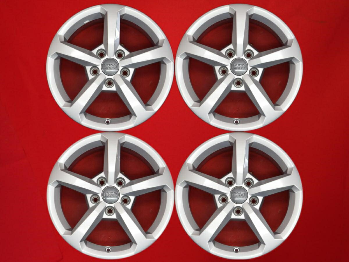アウディ Q2 ( 81A / GA ) 純正 16インチ 6.5Jx16 +43 5/112 シルバー(銀色)系 A4 A6 A4 アバント A6 アバント A4 CABRIOLET A3 スポーツバック Q2