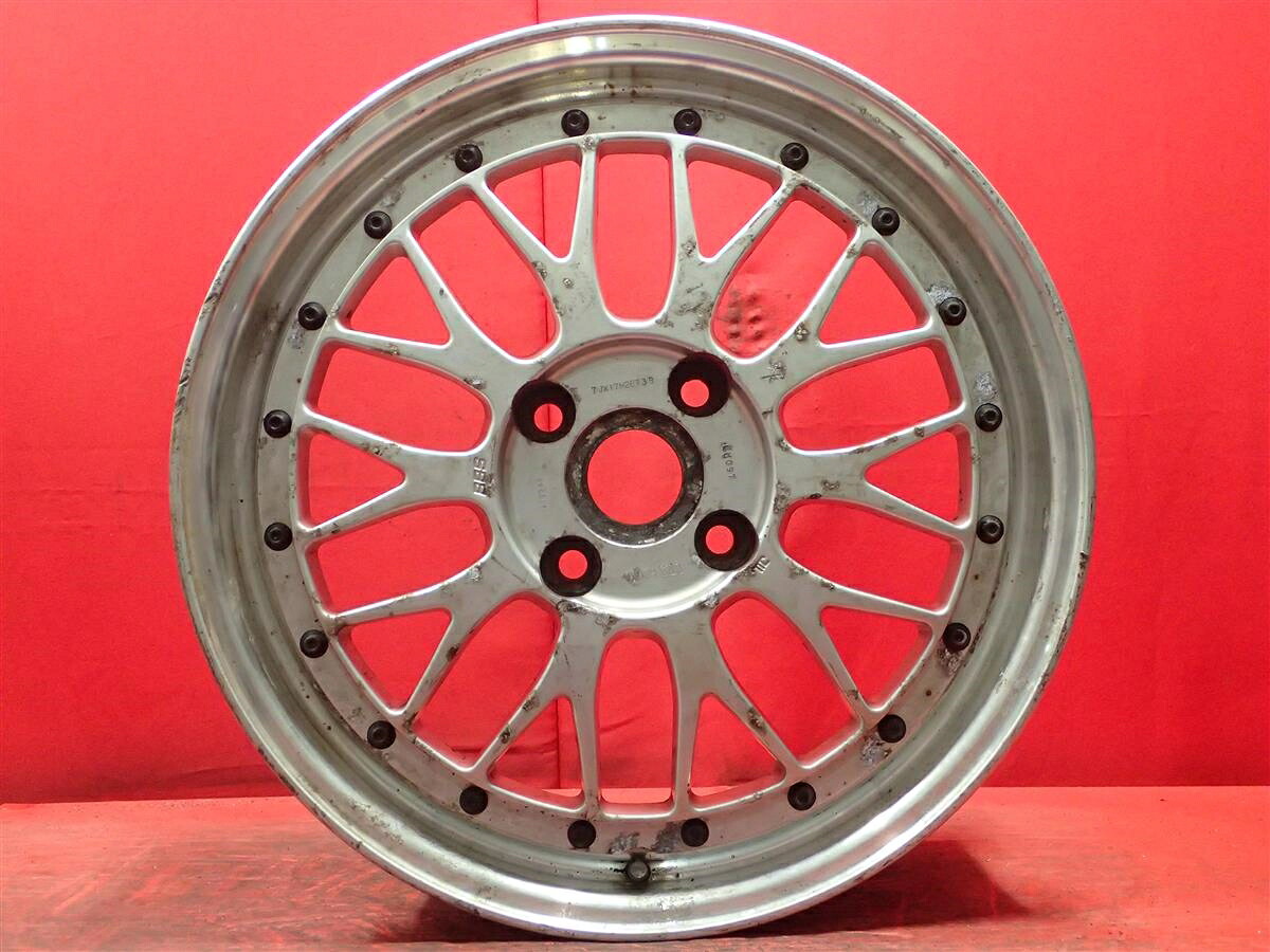 BBS LM 7Jx17 +39 4/114.3 ポリッシュ系 シルバー(銀色)系