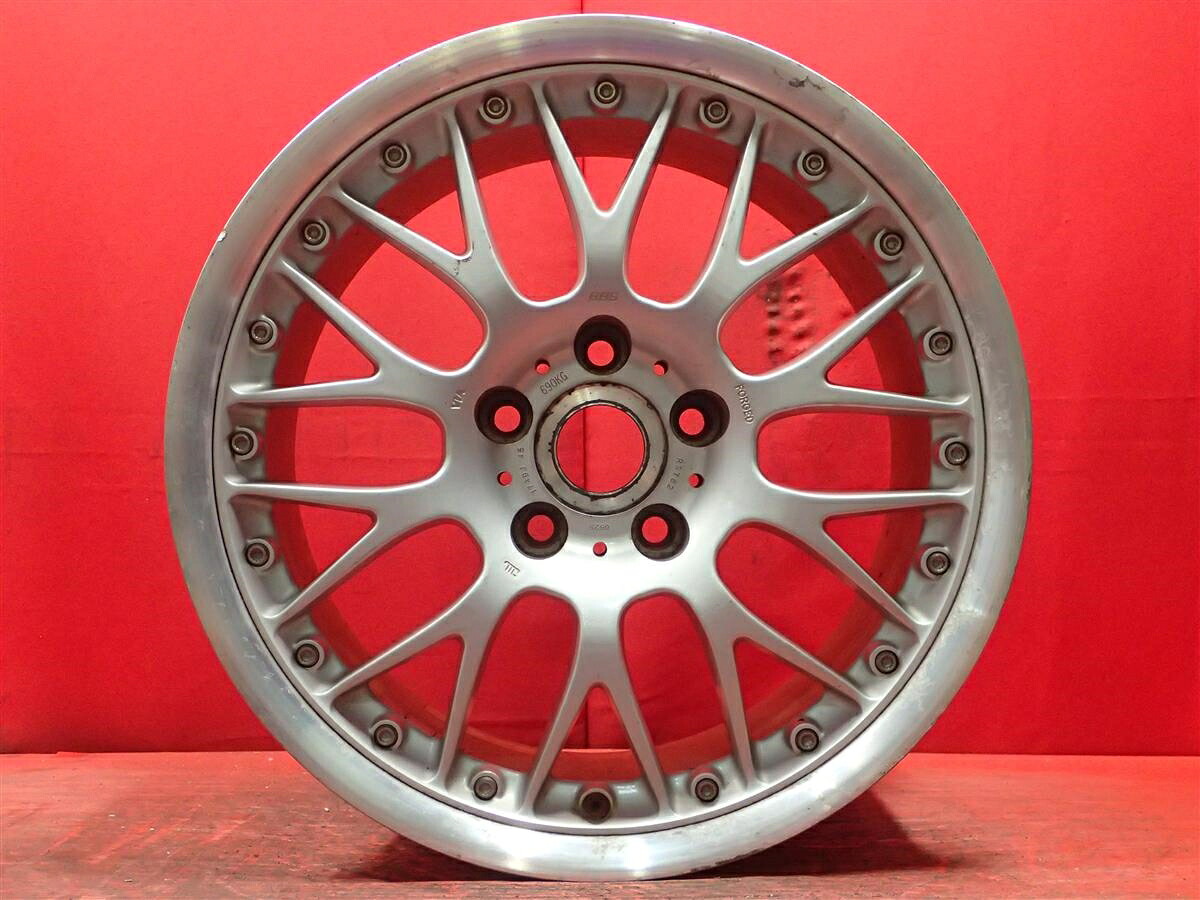 BBS RTII OPEN 9Jx17 +45 5/114.3 ポリッシュ系 シルバー(銀色)系