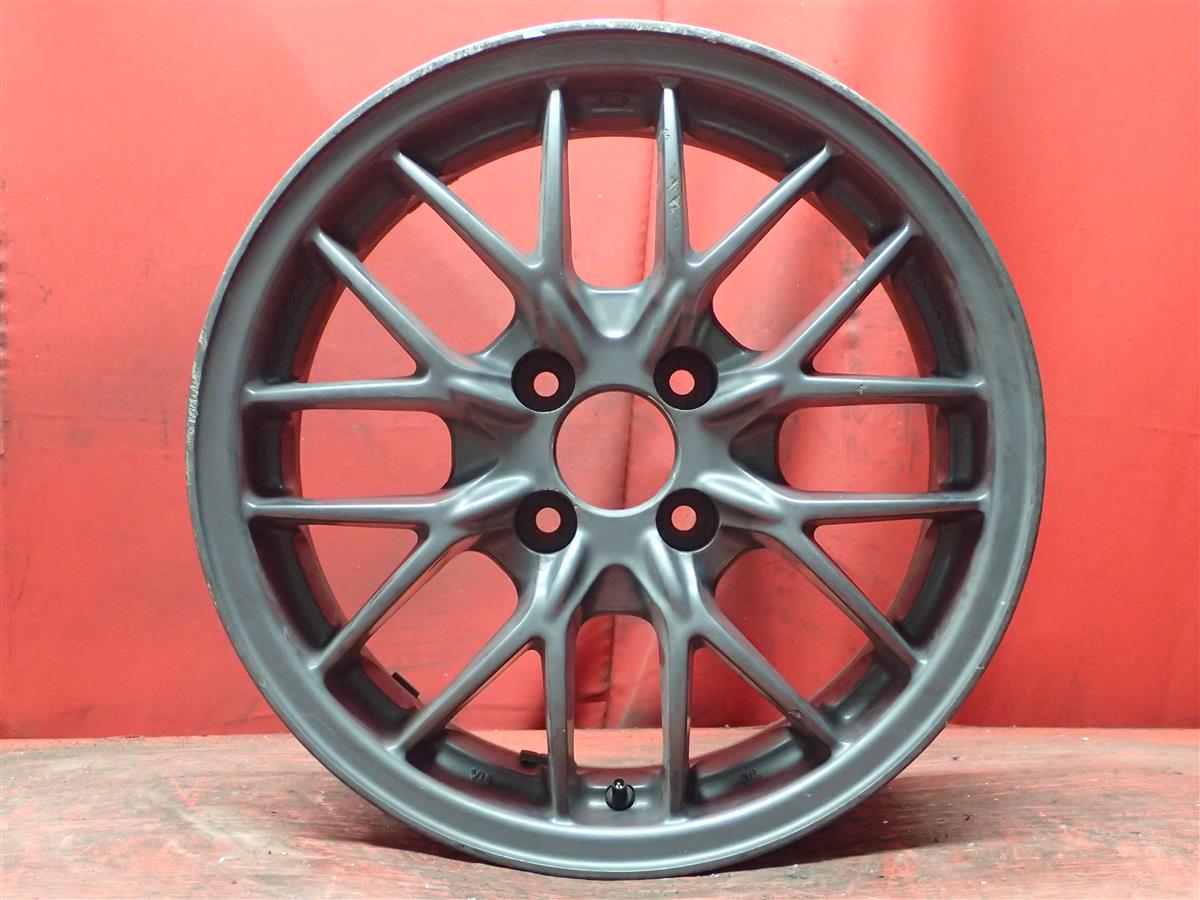 ブラックレーシング ファントム 6.5Jx15 +30 4/100 ガンメタ系