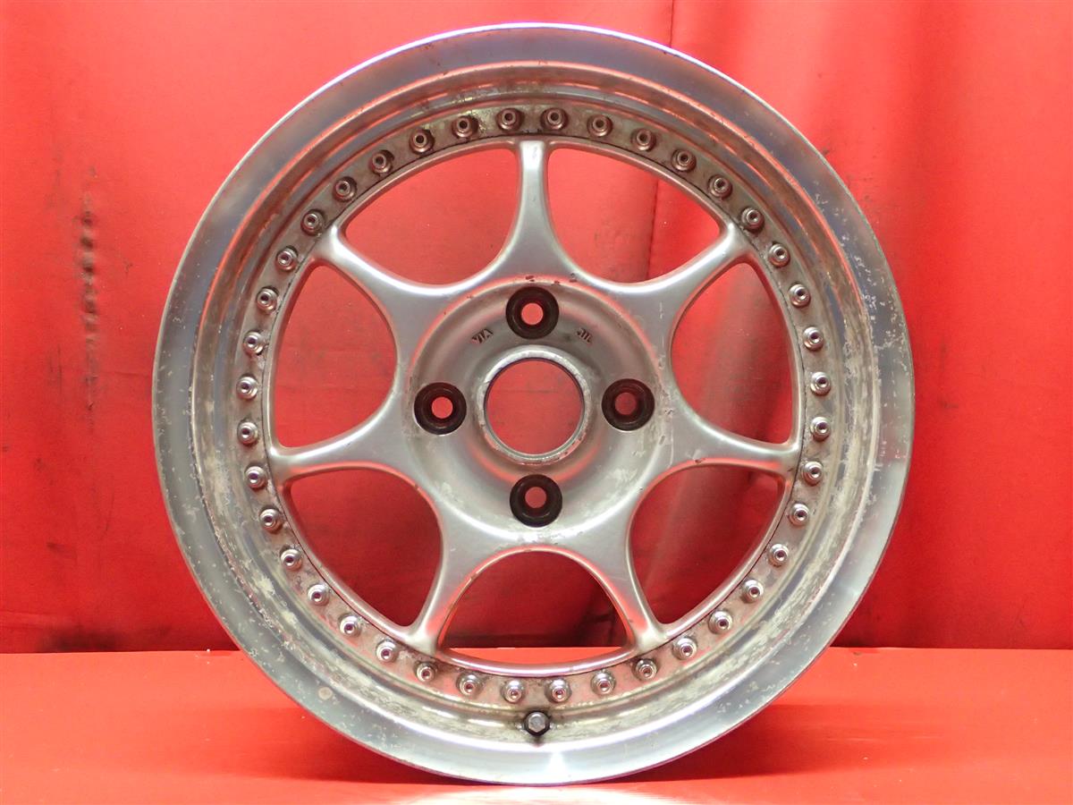エンケイ レーシングS 7Jx16 +32 4/114.3 ポリッシュ系 シルバー(銀色)系
