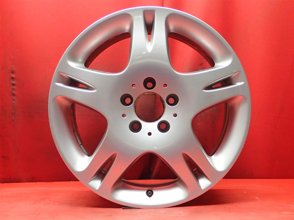 メルセデス-ベンツ S(W220)純正5本スポーク 7.5Jx17 +46 5/112 シルバー(銀色)系｜中古タイヤ・ホイールの太平タイヤ