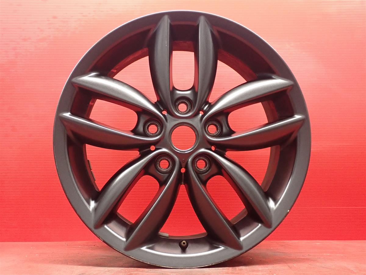 ミニ クロスオーバー純正スターダブルスポークR124 7Jx17 +50 5/120 ガンメタ系