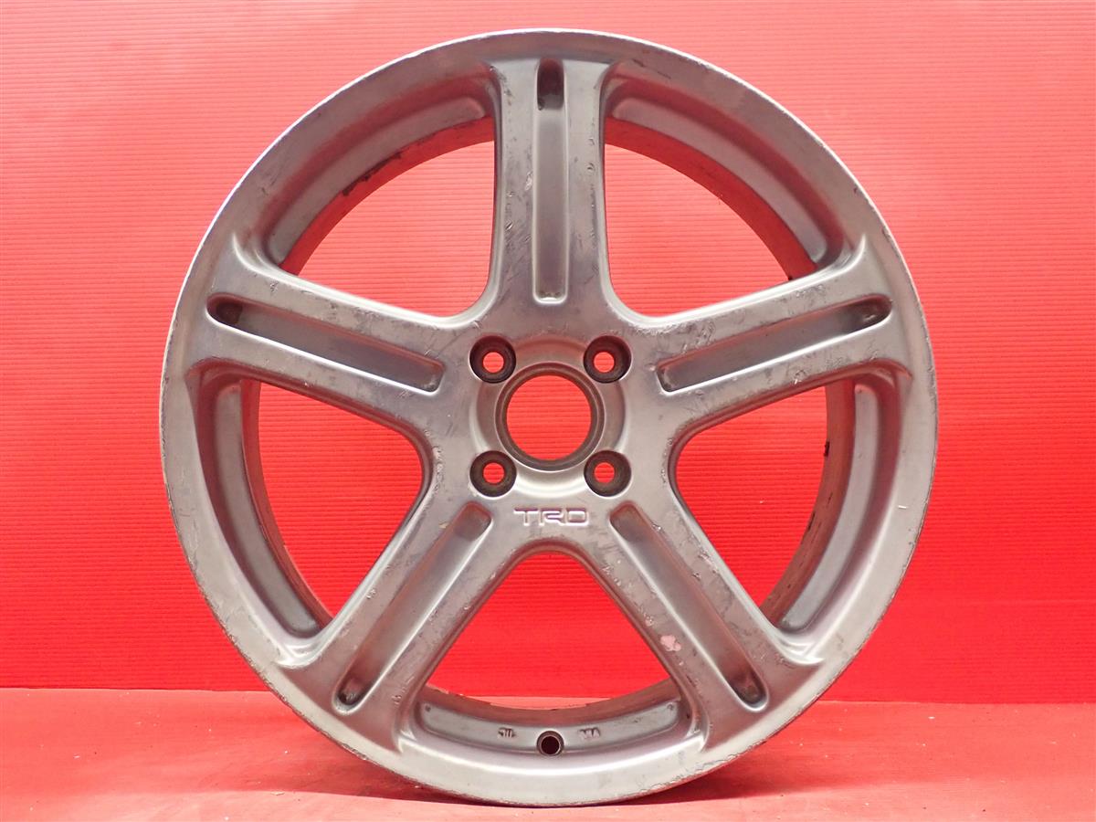 TRD TF1 7Jx17 +50 4/100 ガンメタ系|中古タイヤ・ホイールの太平タイヤ
