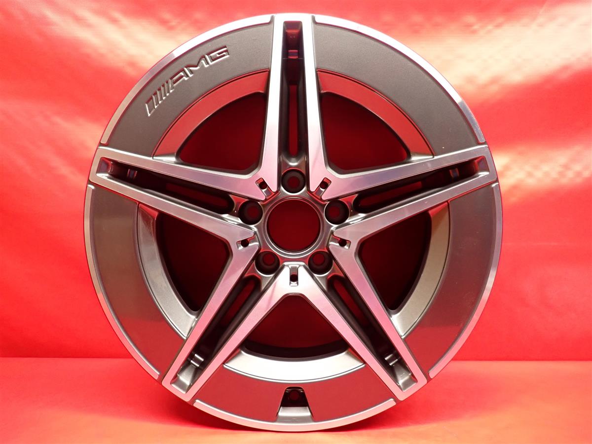 メルセデス-ベンツ Cクラス W206 純正 AMG 18インチ 8.5Jx18 +52 5/112 ガンメタポリッシュ(ガンメタ&ポリッシュ) 35,750円
