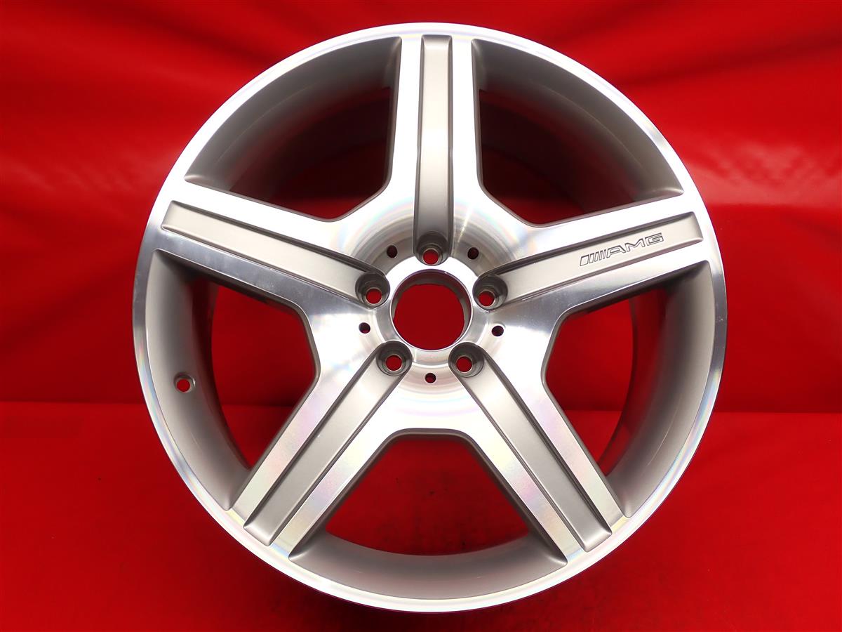 メルセデス-ベンツ Sクラス W221 純正 AMG 19インチ 9.5Jx19 +43 5/112 シルバーポリッシュ(シルバー&ポリッシュ)|中古タイヤ・ホイールの太平タイヤ