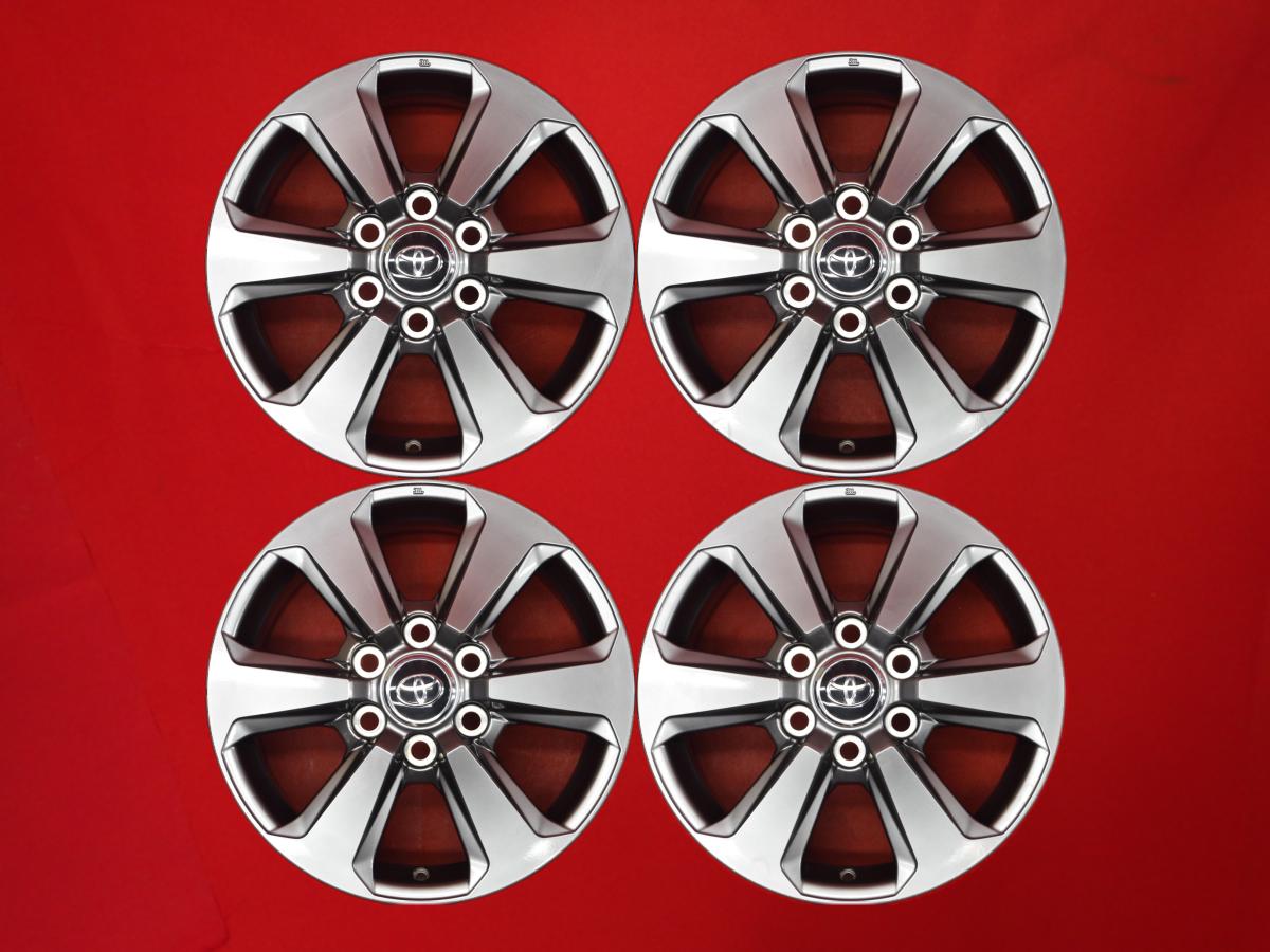 ランドクルーザー 300 VX 純正 18インチ 7.5Jx18 +60 6/139.7 ハイパーブラック ランドクルーザー｜中古タイヤ・ホイールの太平タイヤ