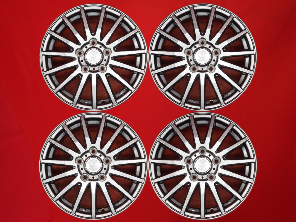 ザイン RACING(レーシング) 6Jx15 +53 5/114.3 ガンメタ系 ステップワゴン スパーダ ラフェスタ ハイウェイスター プレマシー フリードプラス フリード ノア ステップワゴン ヴォクシー エスクァイア アクセラ｜中古タイヤ・ホイールの太平タイヤ