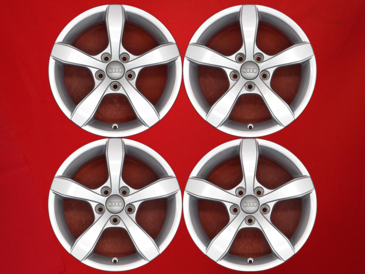 アウディ A1(8X)純正5-armpindesign(5アームピン デザイン)15inch 6Jx15 +29 5/100 シルバー(銀色)系 A1｜中古タイヤ・ホイールの太平タイヤ