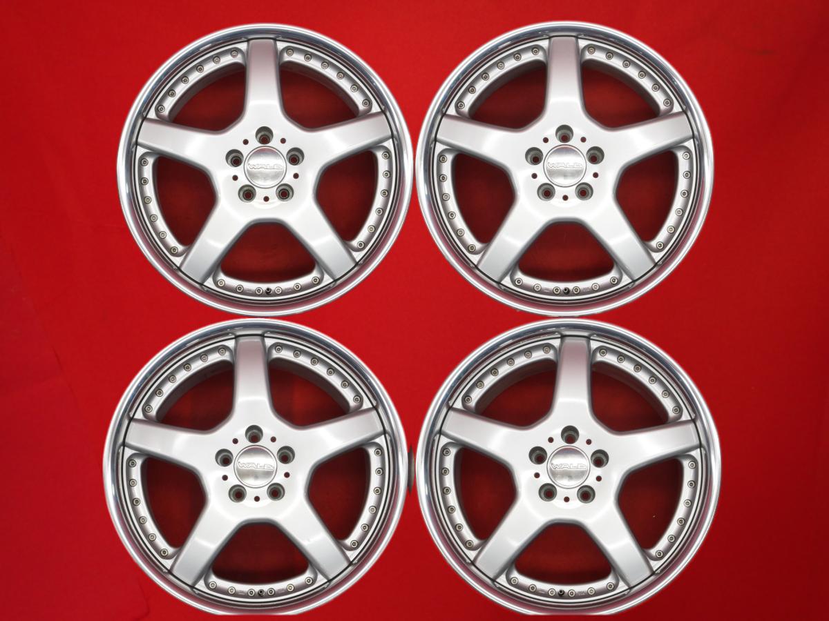 WALD(ヴァルド) STREAFEN S13(シュトライフェンI 3P) 8.5/9.5Jx19 +38 5/114.3 ポリッシュ系 ハイパーブラック ソアラ アルファード ヴェルファイア SC430 シーマ セドリック&グロリア セルシオ クラウン アスリート|中古タイヤ・ホイールの太平タイヤ