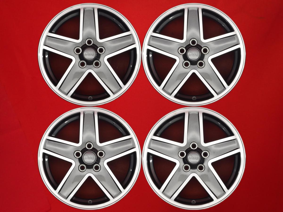 ジープ パトリオット純正 6.5Jx17 +39 5/114.3 ガンメタポリッシュ(ガンメタ&ポリッシュ) パトリオット｜中古タイヤ・ホイールの太平タイヤ