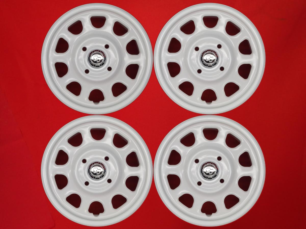 ☆TT Dスチール(ライン無) 5Jx14 +38 4/114.3 ホワイト(白色)系 NV200 バネット バン NV200 バネット|中古タイヤ・ホイールの太平タイヤ