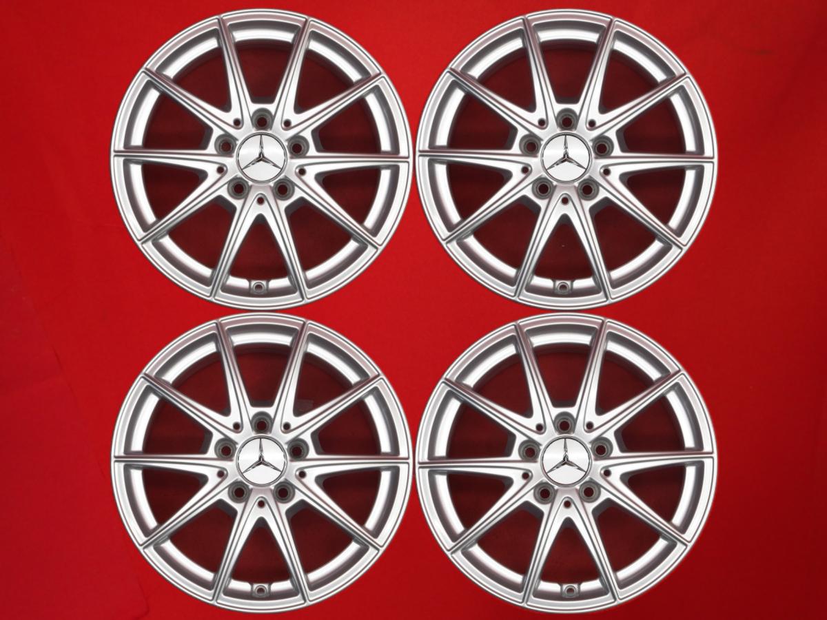 メルセデス-ベンツ A / B クラス W177 純正 5ダブルスポーク 6.5Jx16 +44 5/112 シルバー(銀色)系 Aクラス Bクラス|中古タイヤ・ホイールの太平タイヤ