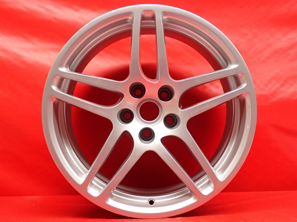 ポルシェ マカン S 95B 純正 18インチ 9.5Jx18 +21 5/112 シルバー(銀色)系