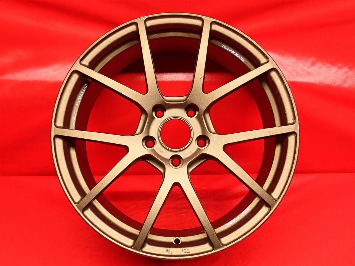 WALTZ FORGED(ヴァルツフォージド) S5-RR 7.5Jx18 +46 5/114.3 ブロンズ系｜中古タイヤ・ホイールの太平タイヤ