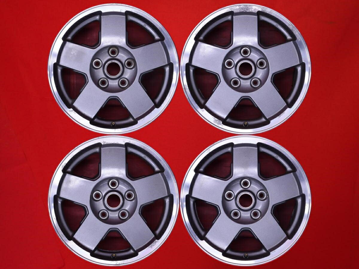 ジープ 純正5本スポーク 7.5Jx17 +43.799999 5/127 ポリッシュ系 ガンメタ系