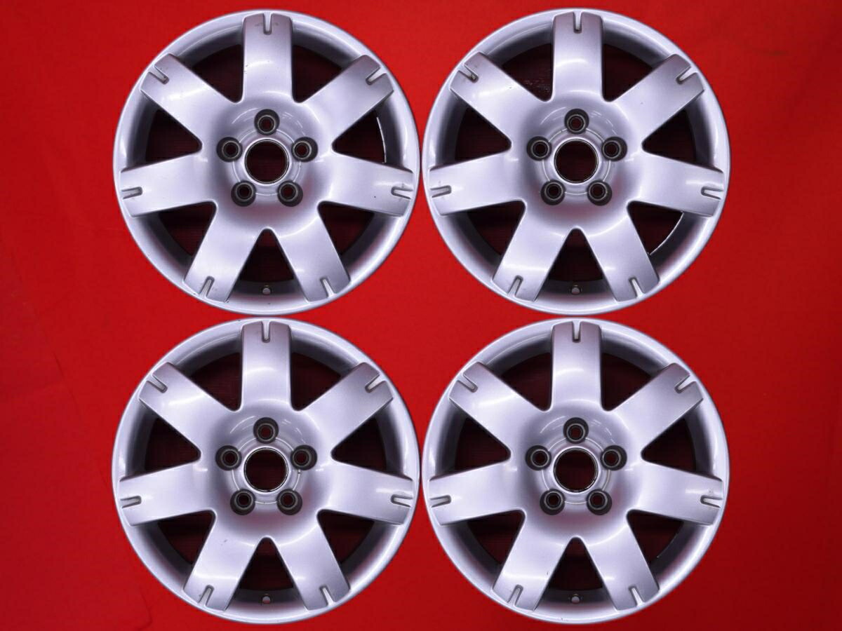 パサート (3BA系)純正7本スポーク 7Jx16 +37 5/112 シルバー(銀色)系|中古タイヤ・ホイールの太平タイヤ