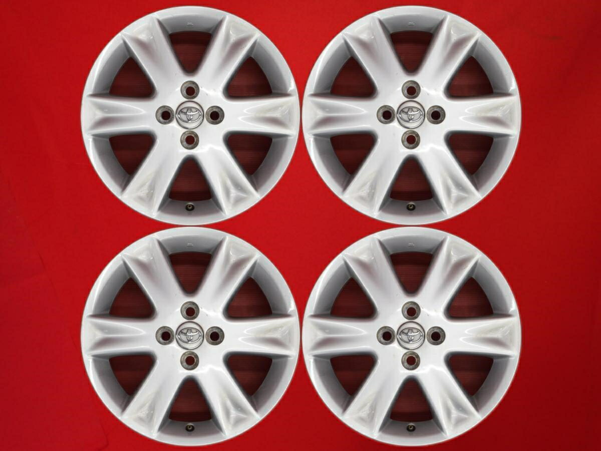 ヴィッツ RS(CP91系)純正 6Jx16 +51 4/100 シルバー(銀色)系 アクア ヴィッツ 20,075円