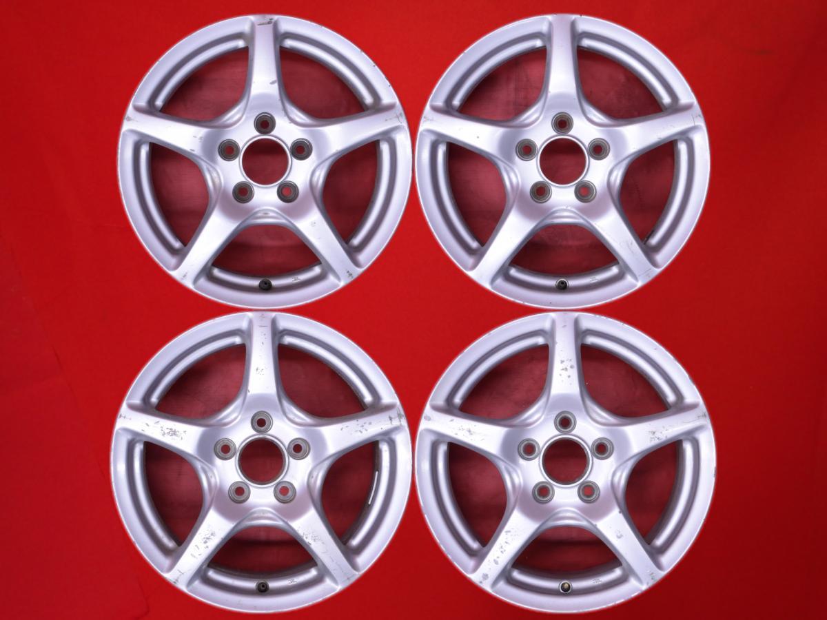 S2000 純正 6.5/7.5Jx16 +55 5/114.3 シルバー(銀色)系