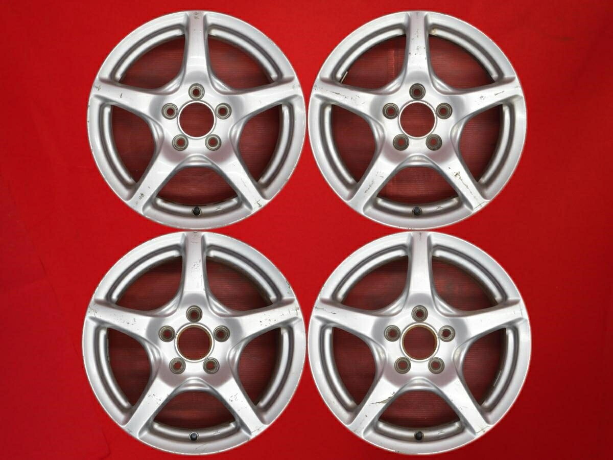S2000 純正 6.5/7.5Jx16 +55 5/114.3 シルバー(銀色)系｜中古タイヤ・ホイールの太平タイヤ