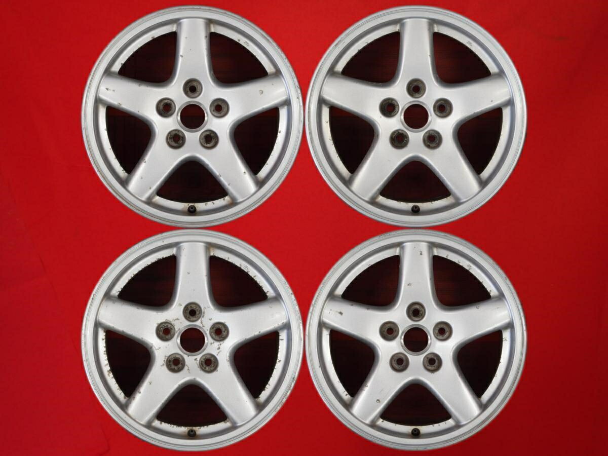 楽天市場】RX-7 (FD3S)純正 8Jx16 +50 5/114.3 シルバー(銀色)系