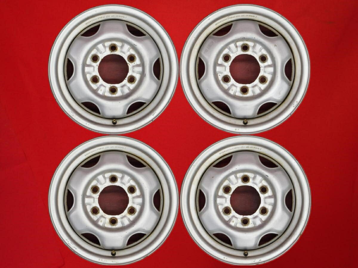 ニッサン 純正スチールホイール(キャップ無) 5.5Jx15 +40 6/139.7 シルバー(銀色)系｜中古タイヤ・ホイールの太平タイヤ