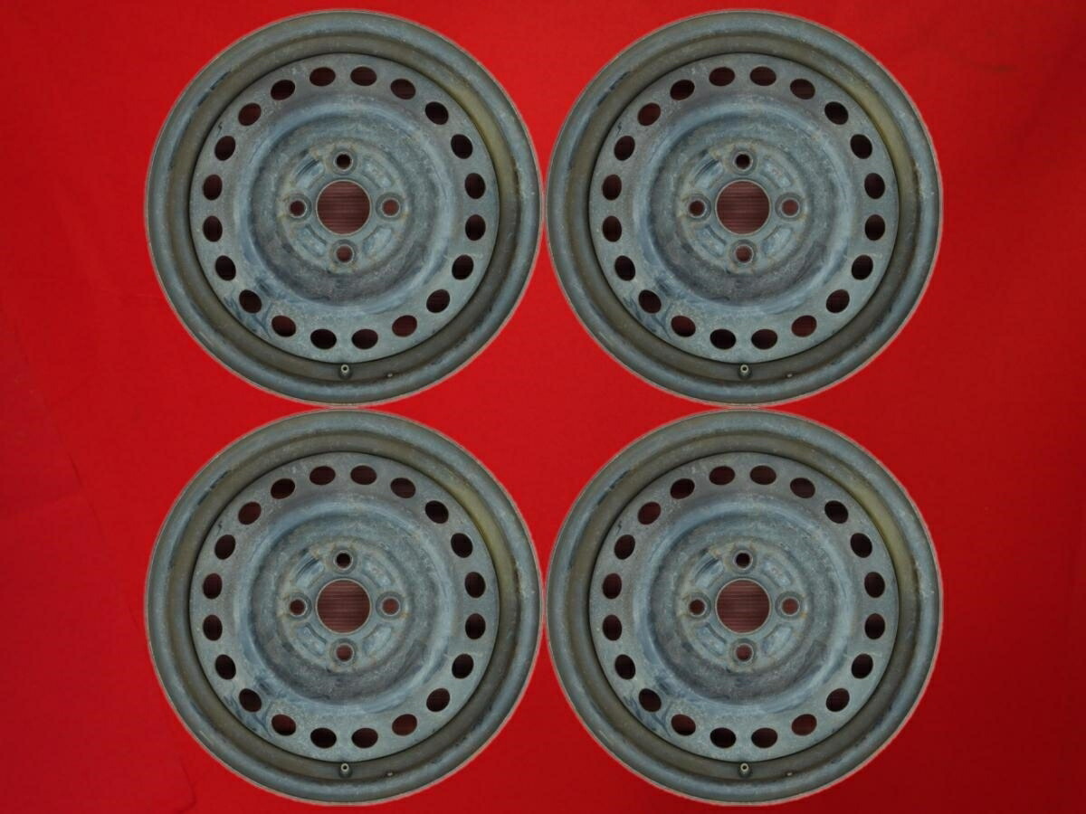 フリード (GB3/GB4/GP3)純正スチールホイール(キャップ無)15inch 5.5Jx15 +50 4/100 ブラック(黒色)系 フリード スパイク ハイブリッド フリード スパイク フリード フィット シャトル フリード ハイブリッド 6,083円