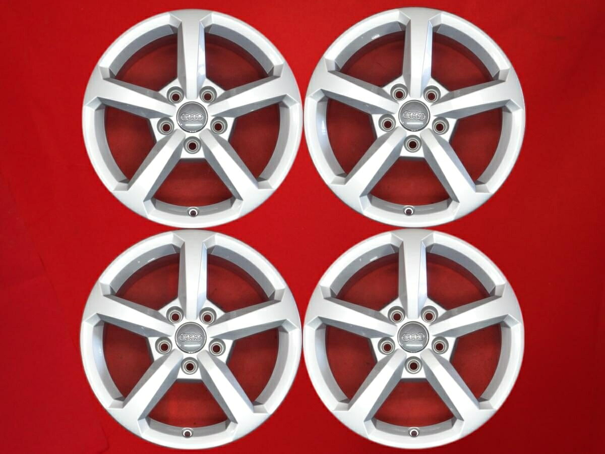 アウディ Q2 ( 81A / GA ) 純正 16インチ 6.5Jx16 +43 5/112 シルバー(銀色)系 Q2 A3 スポーツバック A4 CABRIOLET A6 アバント A4 アバント A6 A4