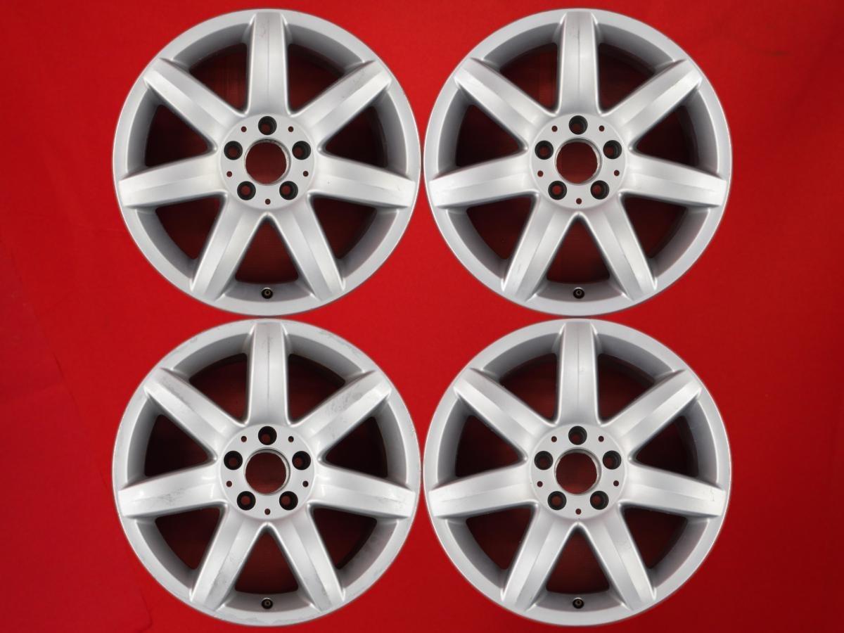 メルセデス-ベンツ SL(R230)純正 8.5Jx17 +35 5/112 シルバー(銀色)系 SLクラス|中古タイヤ・ホイールの太平タイヤ