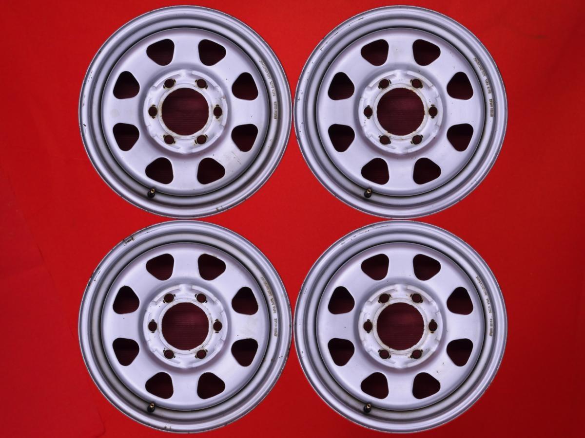 ニッサン 純正スチールホイール(キャップ無) 7Jx16 +50 6/139.7 シルバー(銀色)系 テラノ|中古タイヤ・ホイールの太平タイヤ