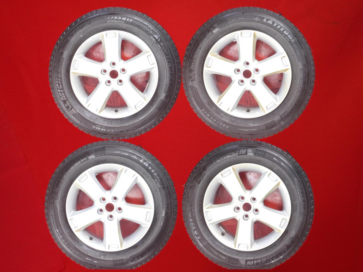 ミシュラン ラティチュード X-ICE XI2 MICHELIN LATITUDE X-ICE XI2 235/65R17 108T 5スポークタイプ 1P 7.5Jx17 +53 5/108 シルバー(銀色)系 フリーランダー2 XC60