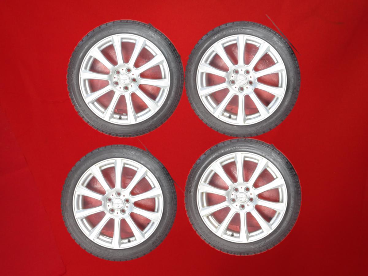 グッドイヤー アイスナビ 6 GOODYEAR ICENAVI 6 215/45R17 87Q 10スポークタイプ 1P 7Jx17 +50 5/100 シルバー(銀色)系 インプレッサ アネシス レガシィ ツーリング ワゴン ビスタ アルデオ ビスタ オーパ アベンシス ワゴン レガシィ B4 カルディナ アベンシス セダン プ｜中古タイヤ・ホイールの太平タイヤ